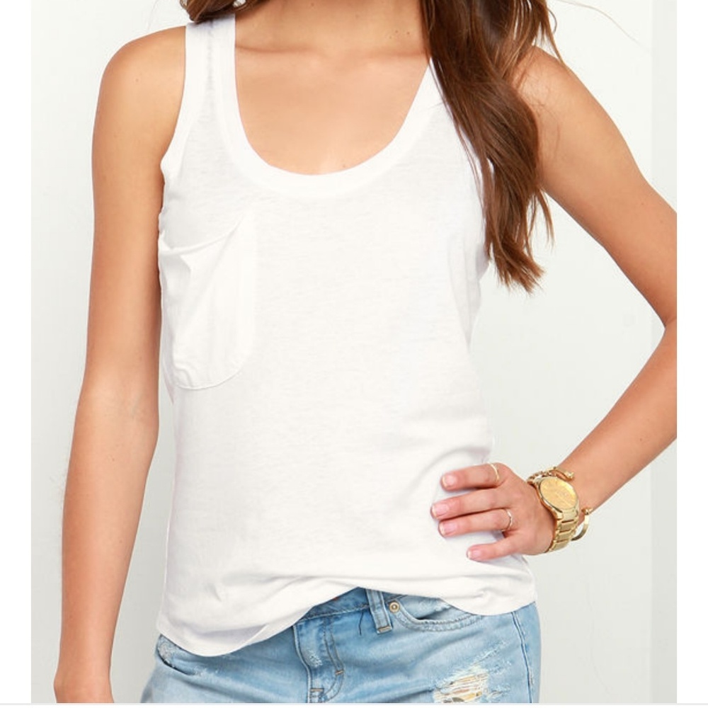 NEW Z Supply Pocket Tank in White